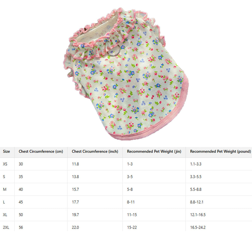 Wholesale Summer Pet Dress Icy Cotton for Small Breeds_CWMM11138