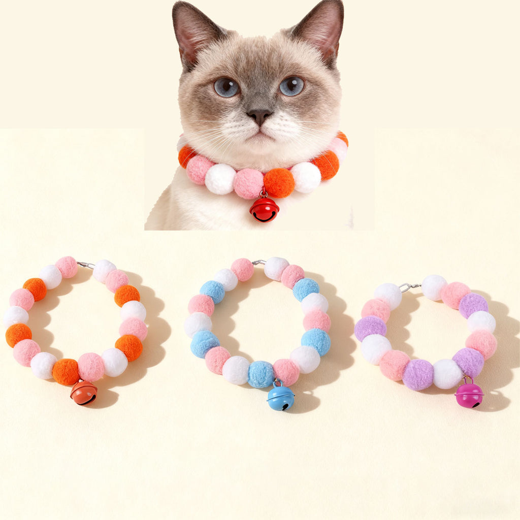 Pet Christmas Necklace – Cute Dog Cat Collar_CWMM11331