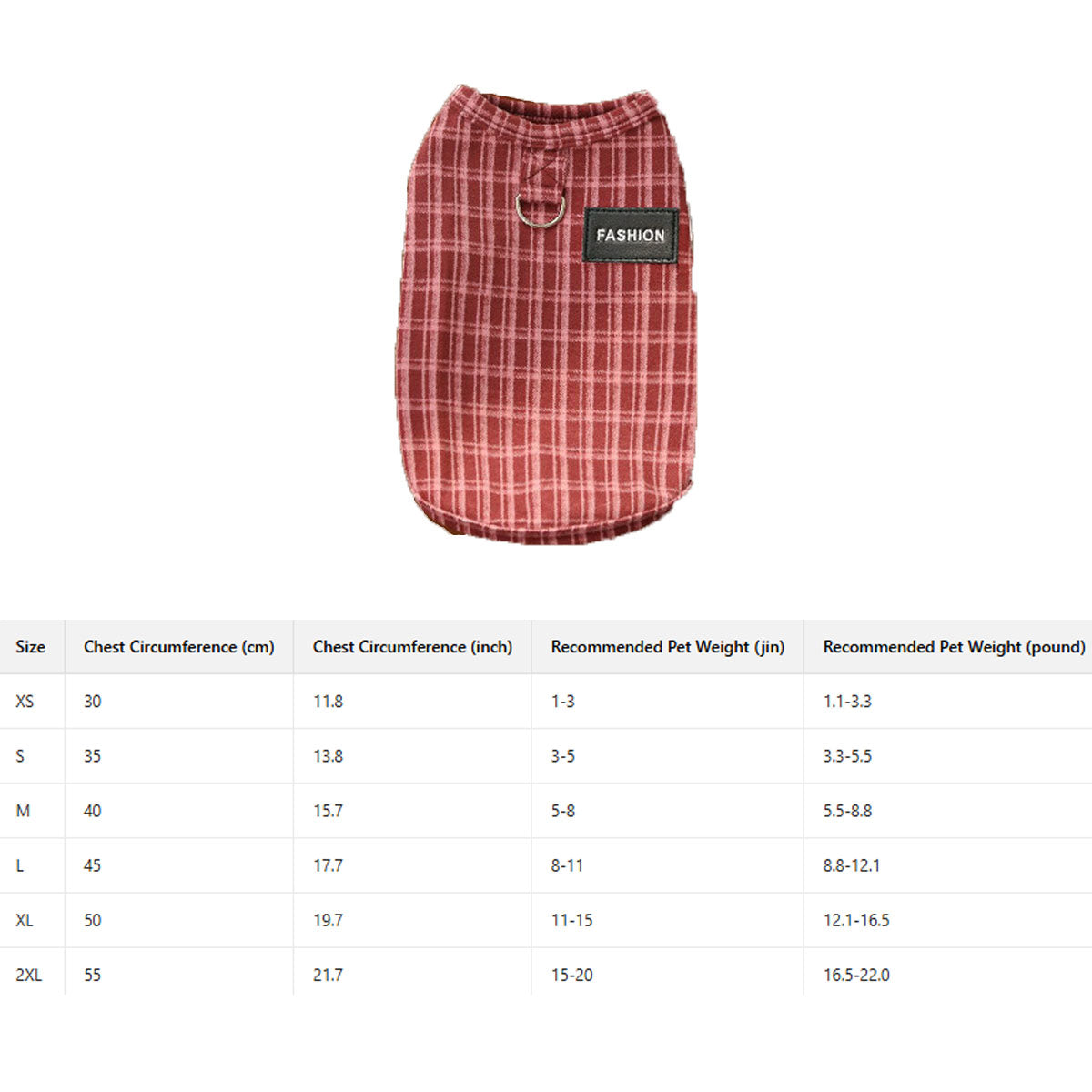 Plush Checkered Dog Turtleneck Outfit_CWMM11134