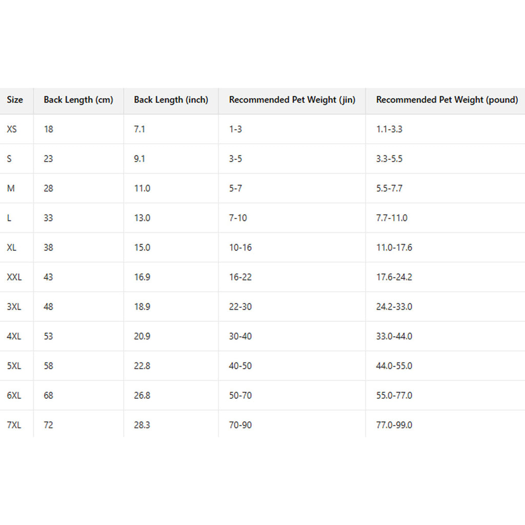 Spring Summer Cat & Dog Rompers_CWMM11132