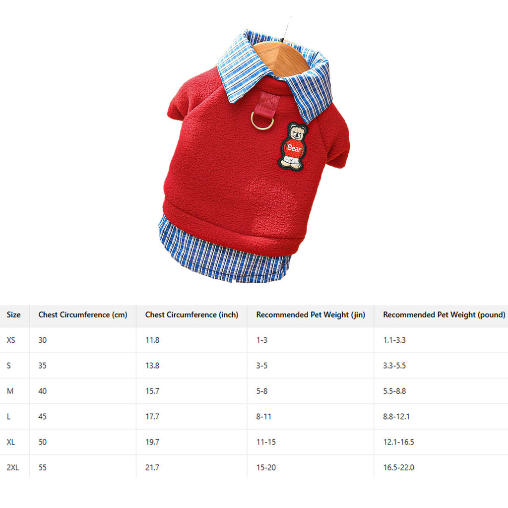 Miu Style Pet Fleece Top – Cozy Winter Outfit_CWMM11068