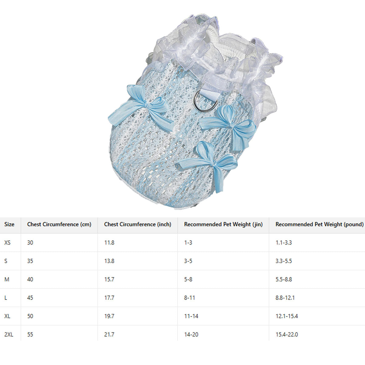 Lace Pet Vest – Hollow Ruffle Summer Cami_CWMM11167