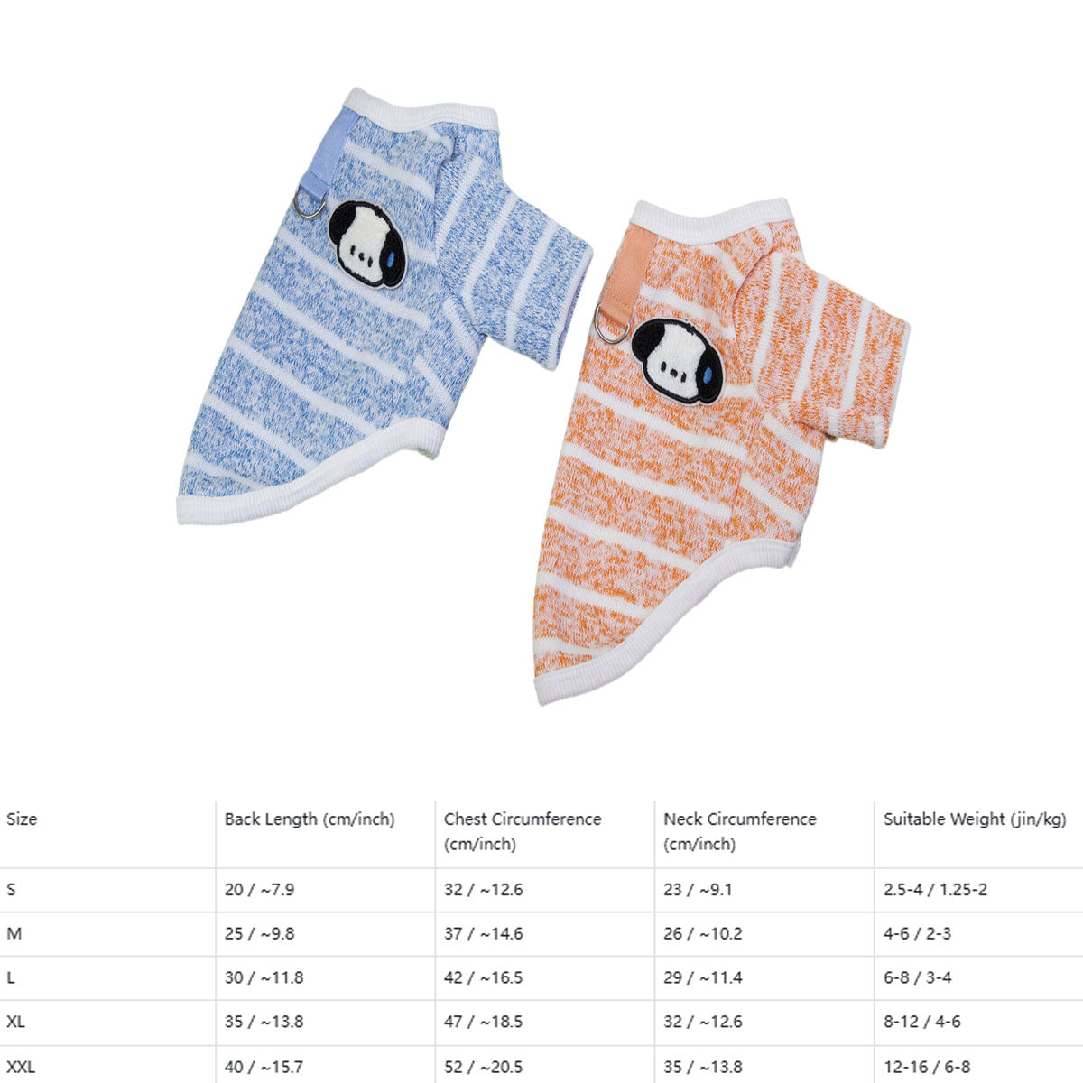 Pet Winter Knitted Hoodie with Leash Ring_CWMM12229