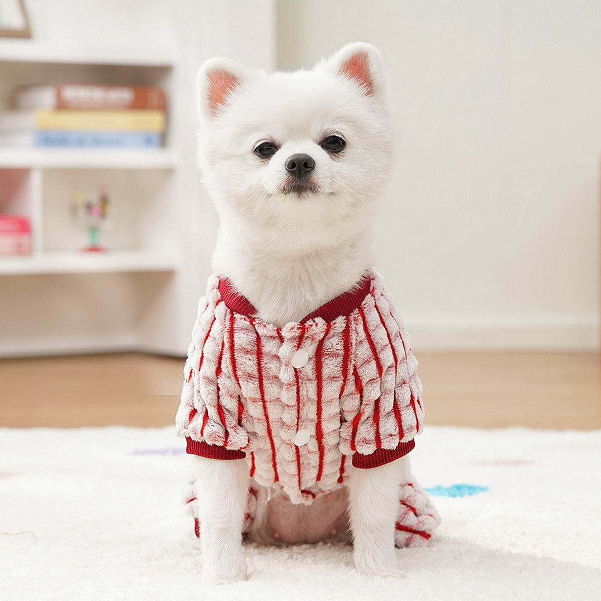 Pet Pajamas – Warm Dog Cat Four-Leg Outfit_CWMM11300