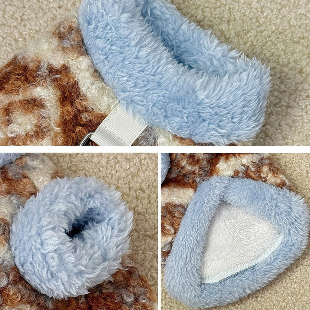 Warm Turtleneck Dog Vest Teddy Bichon Cat_CWMM12276