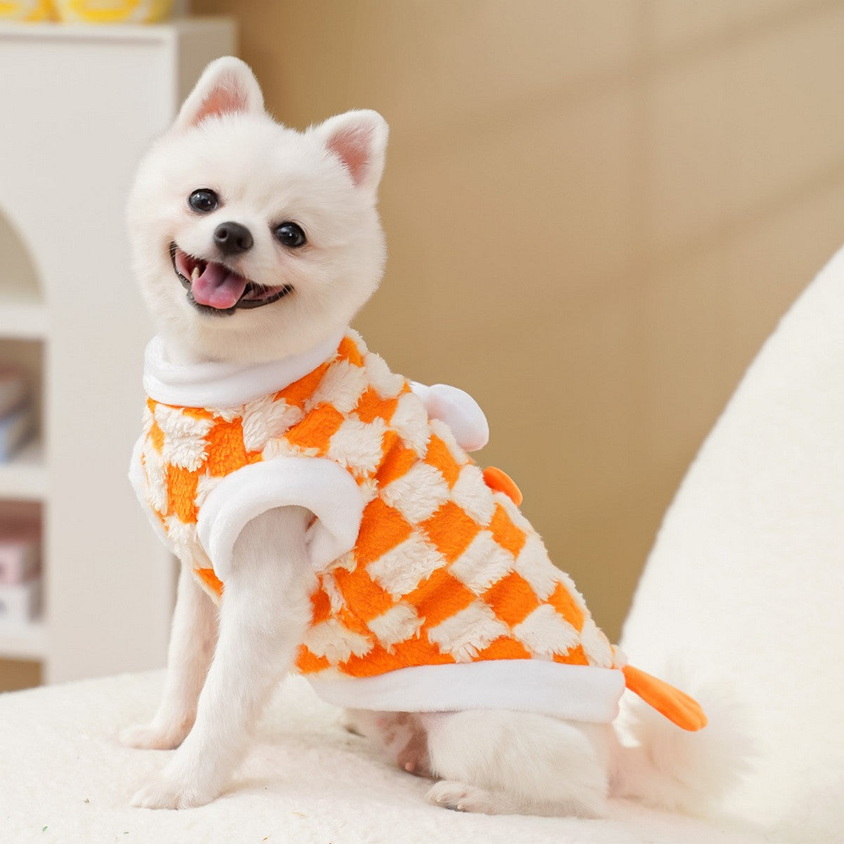 Funny Cartoon Pet Hoodie – Cute Dog & Cat Outfit_CWMM11070