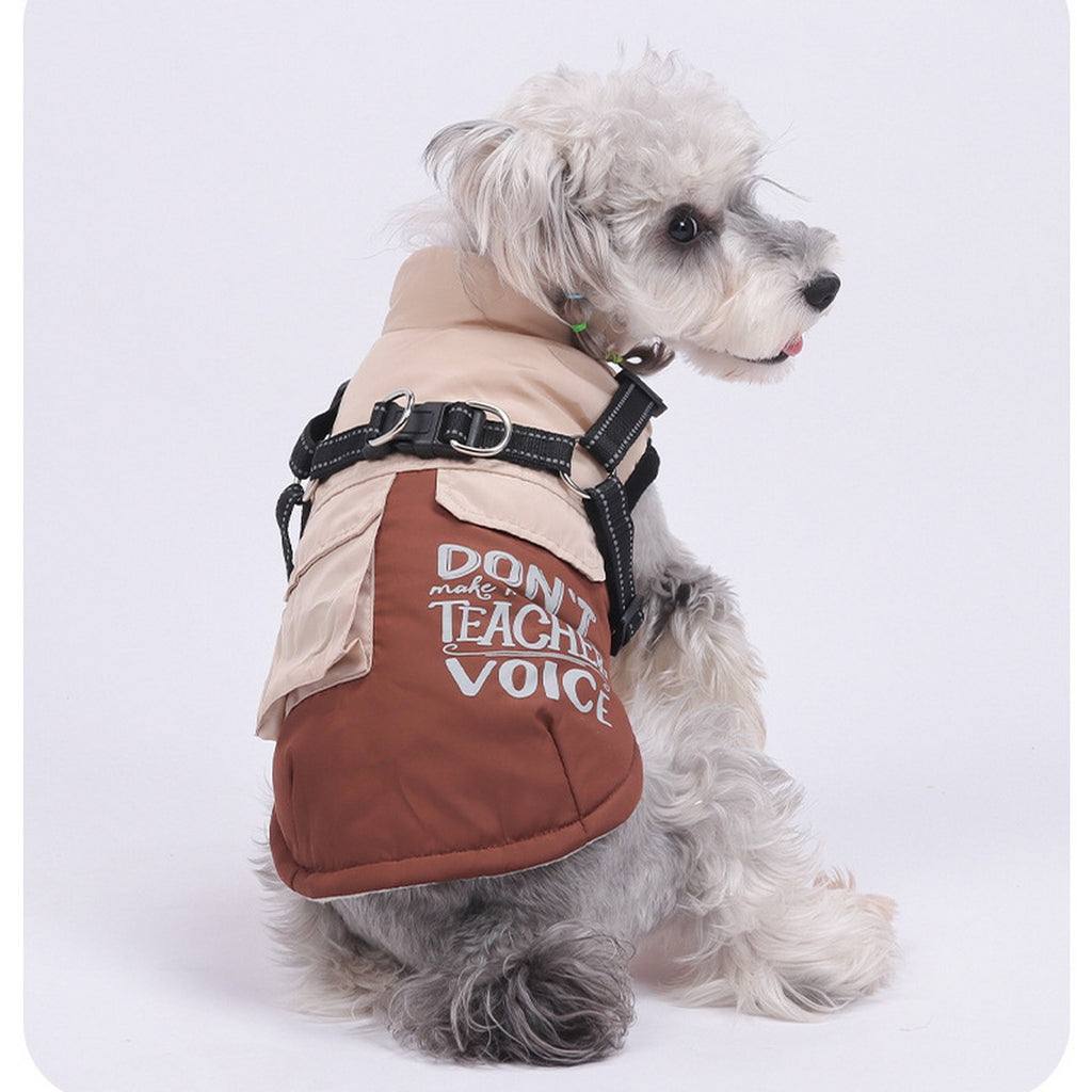 Insulated Winter Pet Vest for Small Dogs_CWMM12403