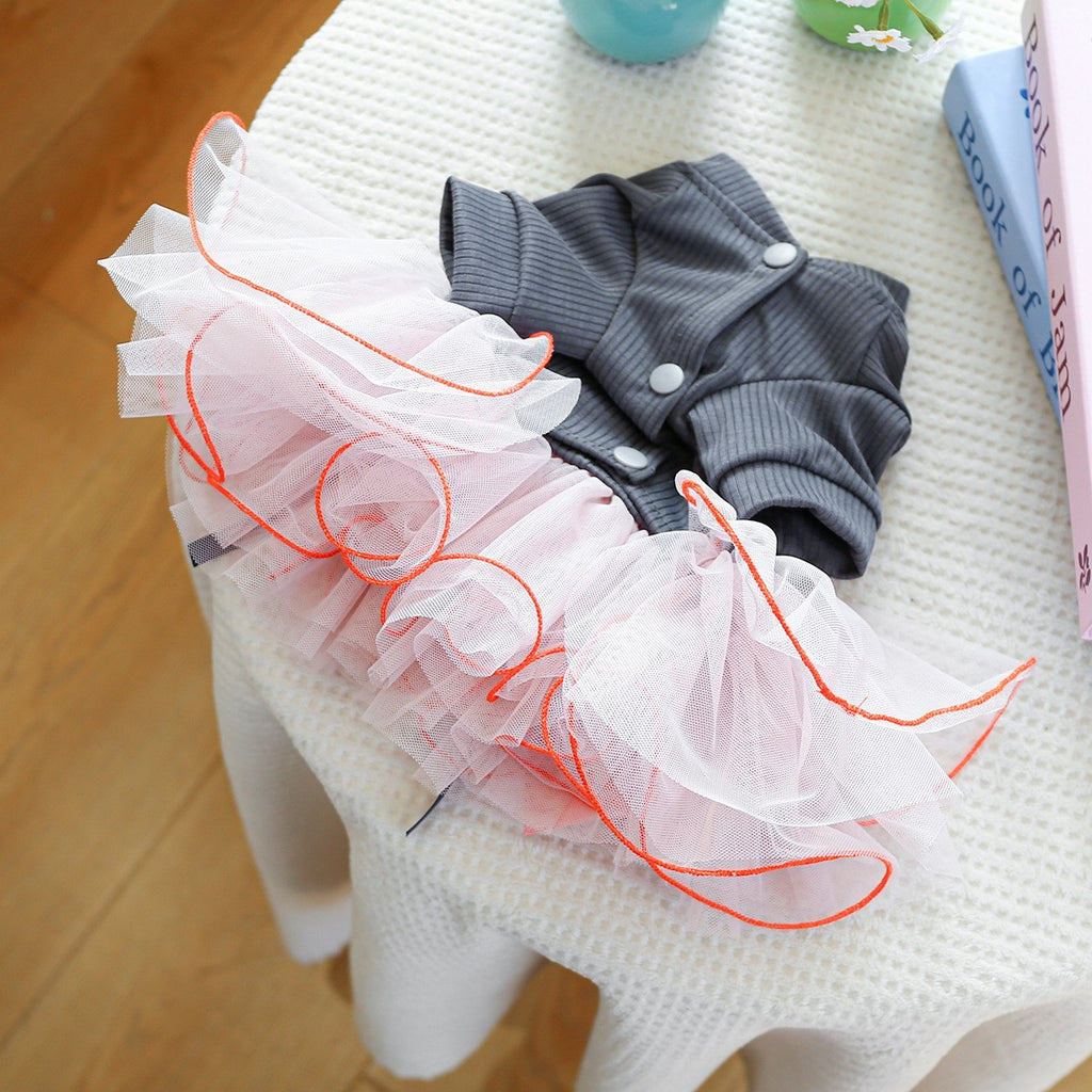 Dog Cat Cute Petty Princess Skirt_CWMM13015