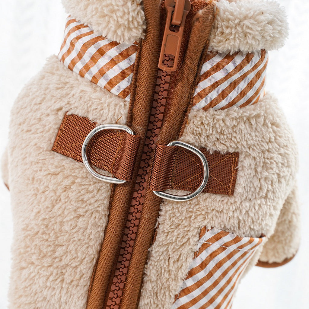 Pet Fleece Jumpsuit – Dog Cat Winter Outfit_CWMM11276