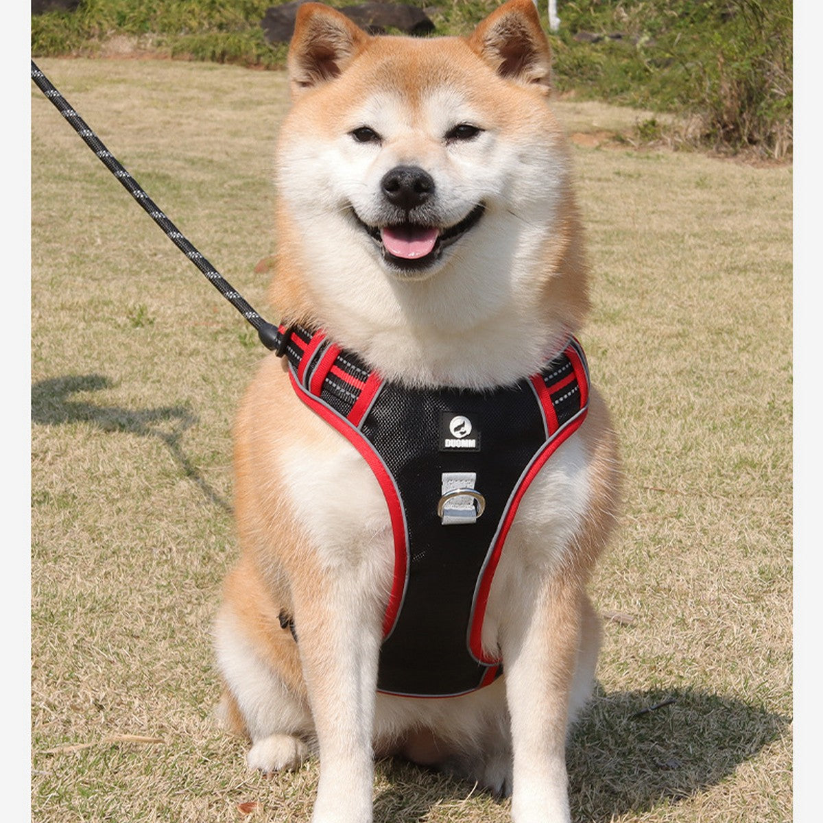 Wear Resistant Reflective Dog Vest Harness_CWMM12511