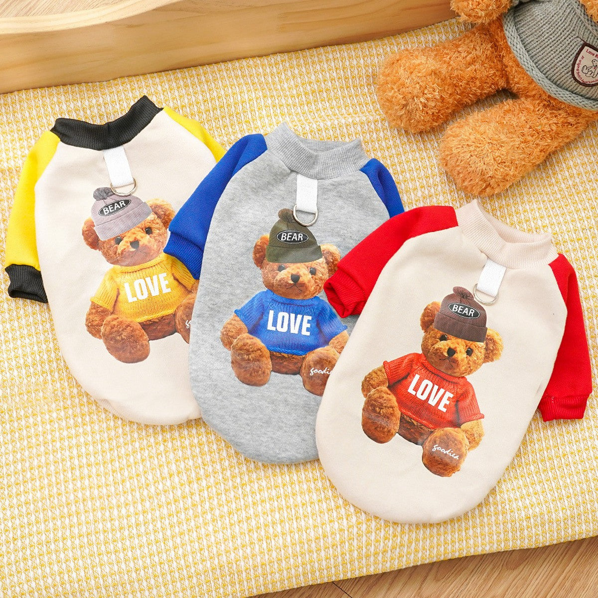 Fleece Pet Hoodie – Warm Winter Dog Cat Clothes_CWMM11162