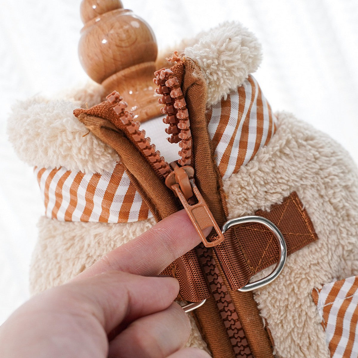 Pet Fleece Jumpsuit – Dog Cat Winter Outfit_CWMM11276