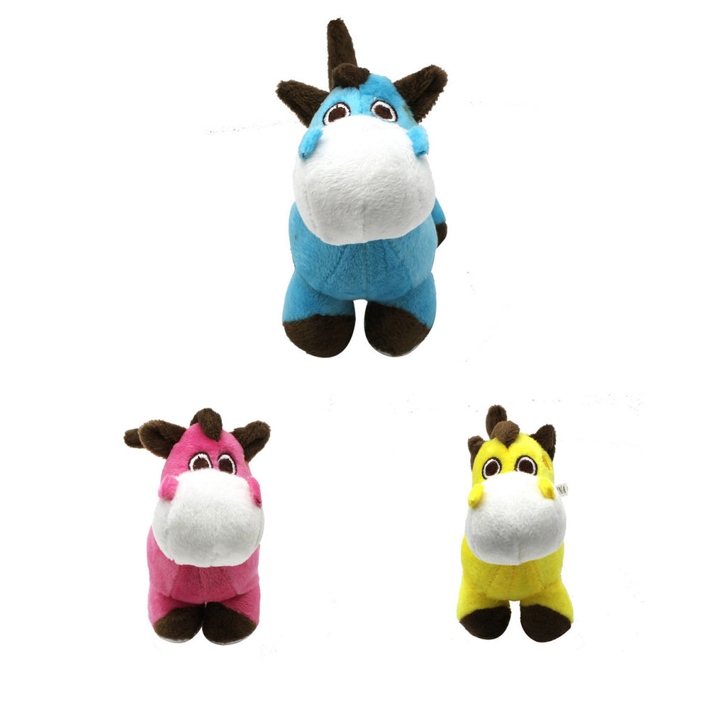 Squeaky Plush Horse Toy for Dogs_CWMM13301