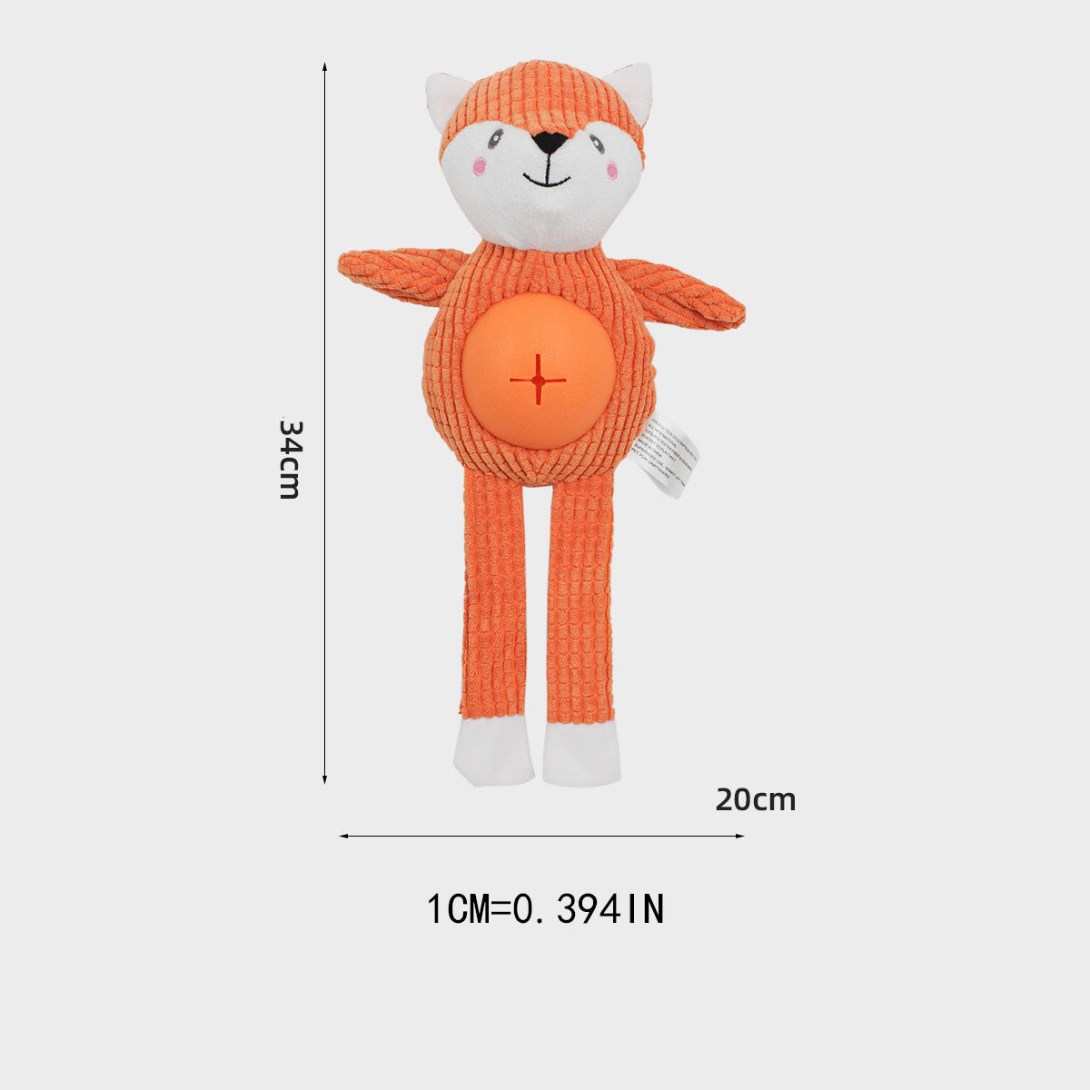 Squeaky Plush Koala Dog Toy_CWMM13329