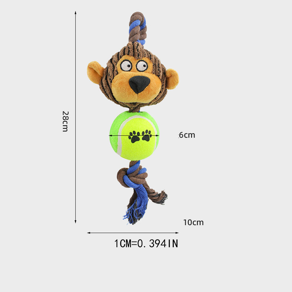 Fun Plush Throw & Chew Toy_CWMM13328