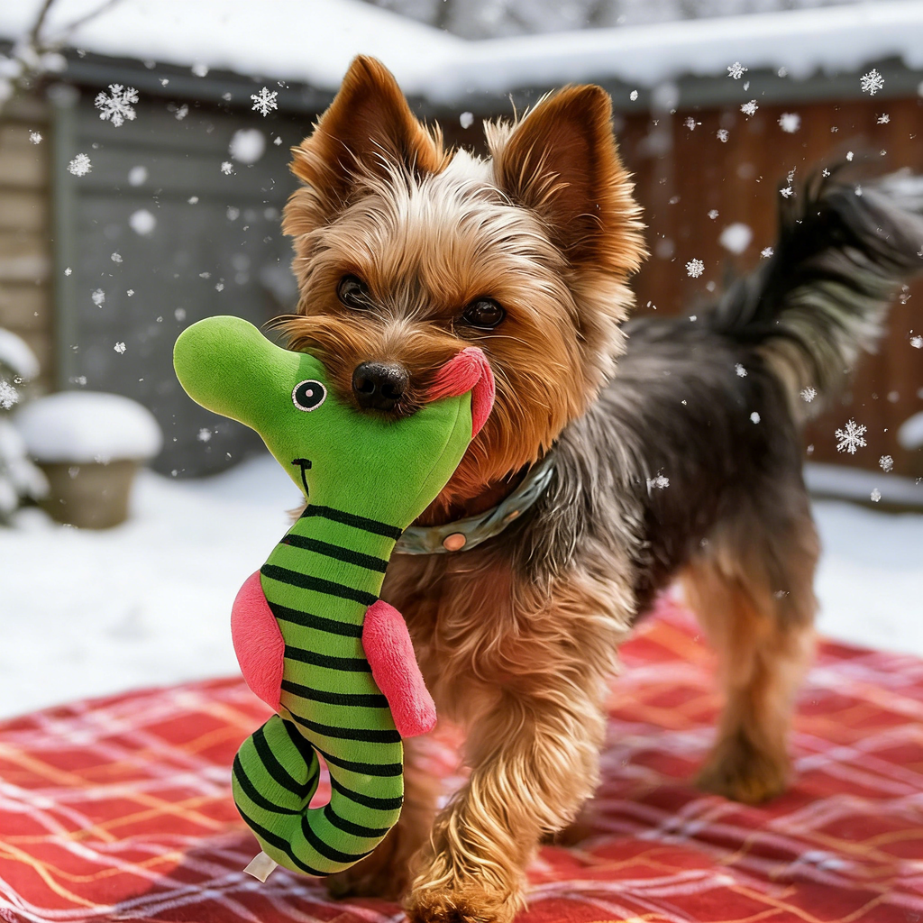 Squeaky Seahorse Toy for Cats & Dogs_CWMM13300