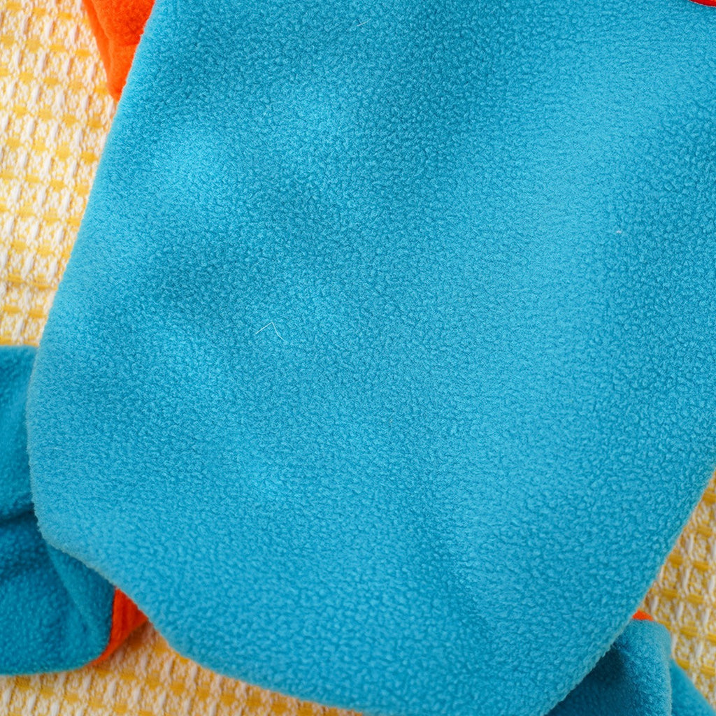 Colorblock Pet Jumpsuit with Leash Ring_CWMM11180