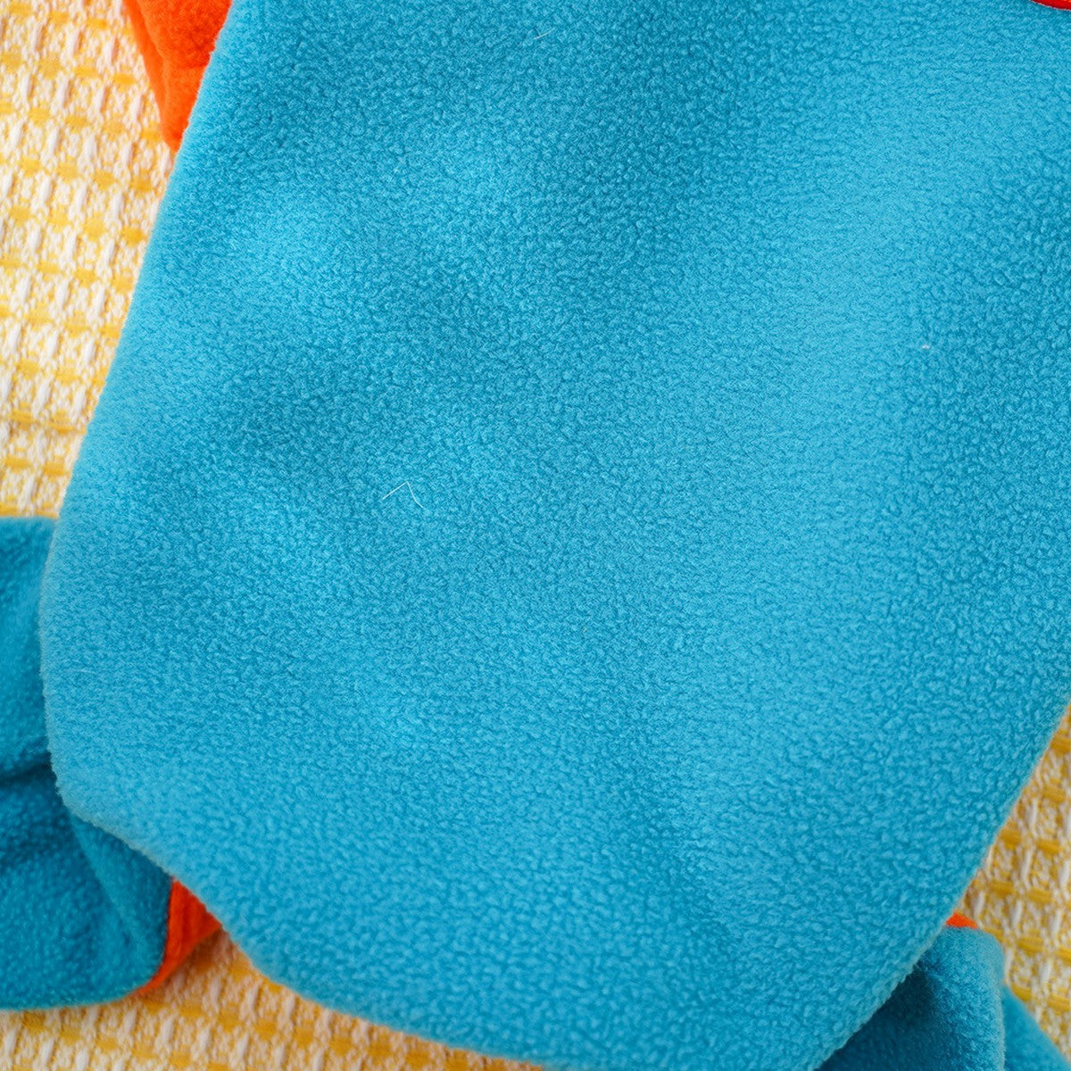 Colorblock Pet Jumpsuit with Leash Ring_CWMM11180