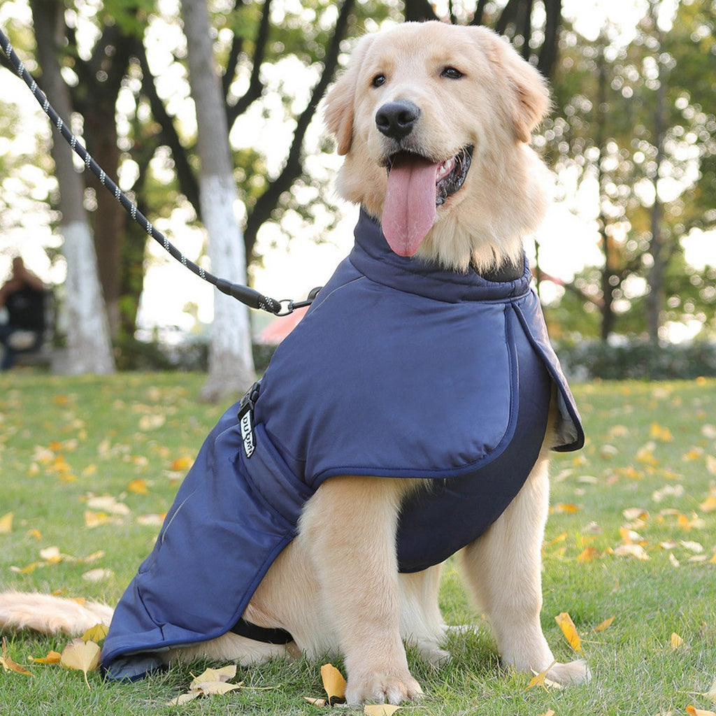 Autumn Warm Dog Cloak for Large Dogs_CWMM12406