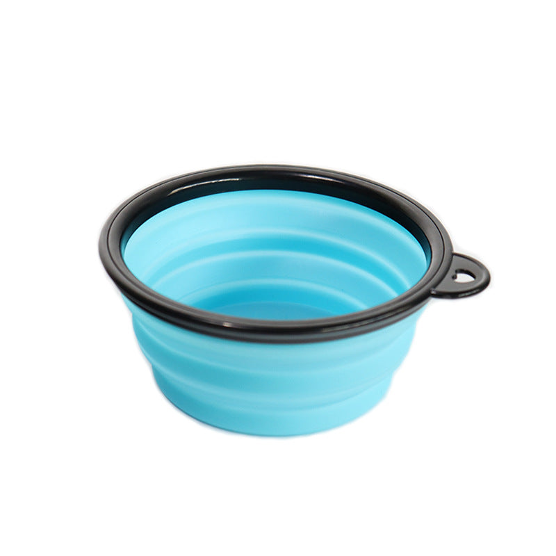 Travel Pet Bowl Collapsible Silicone Dog Feeder_CWMM6527