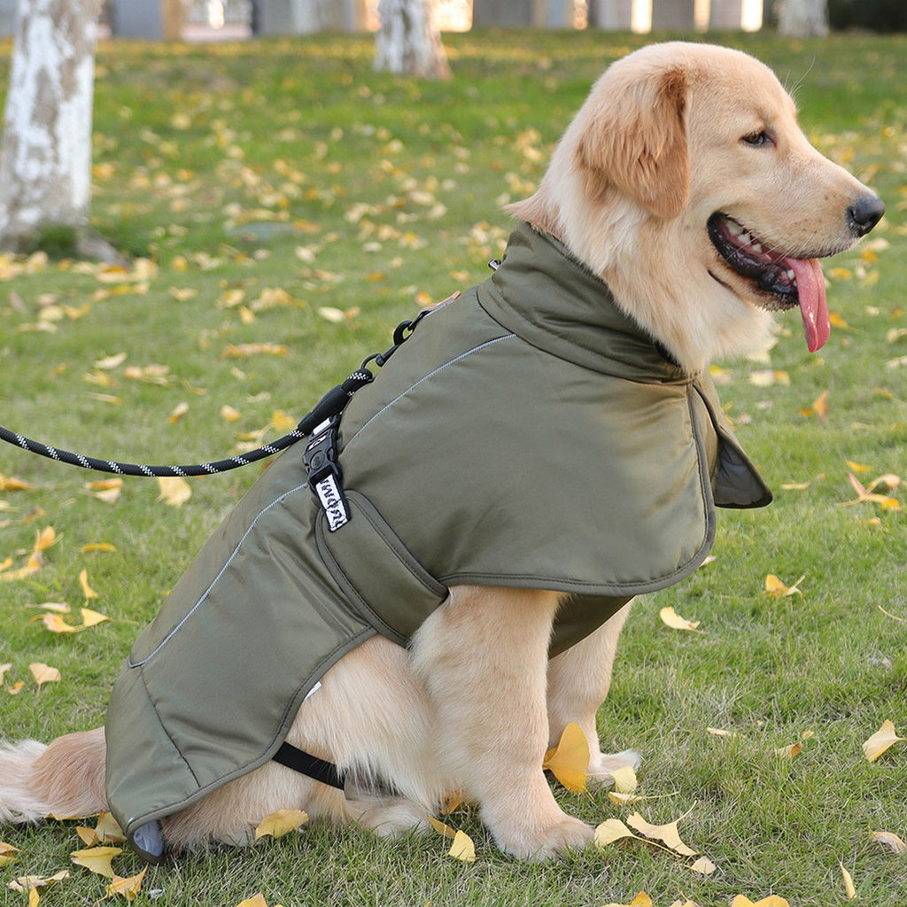 Autumn Warm Dog Cloak for Large Dogs_CWMM12406