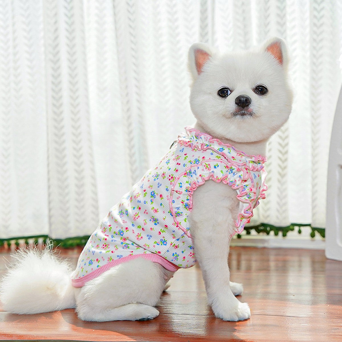 Wholesale Summer Pet Dress Icy Cotton for Small Breeds_CWMM11138