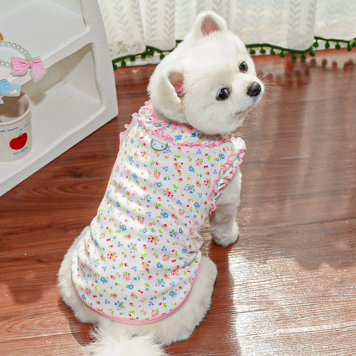 Wholesale Summer Pet Dress Icy Cotton for Small Breeds_CWMM11138