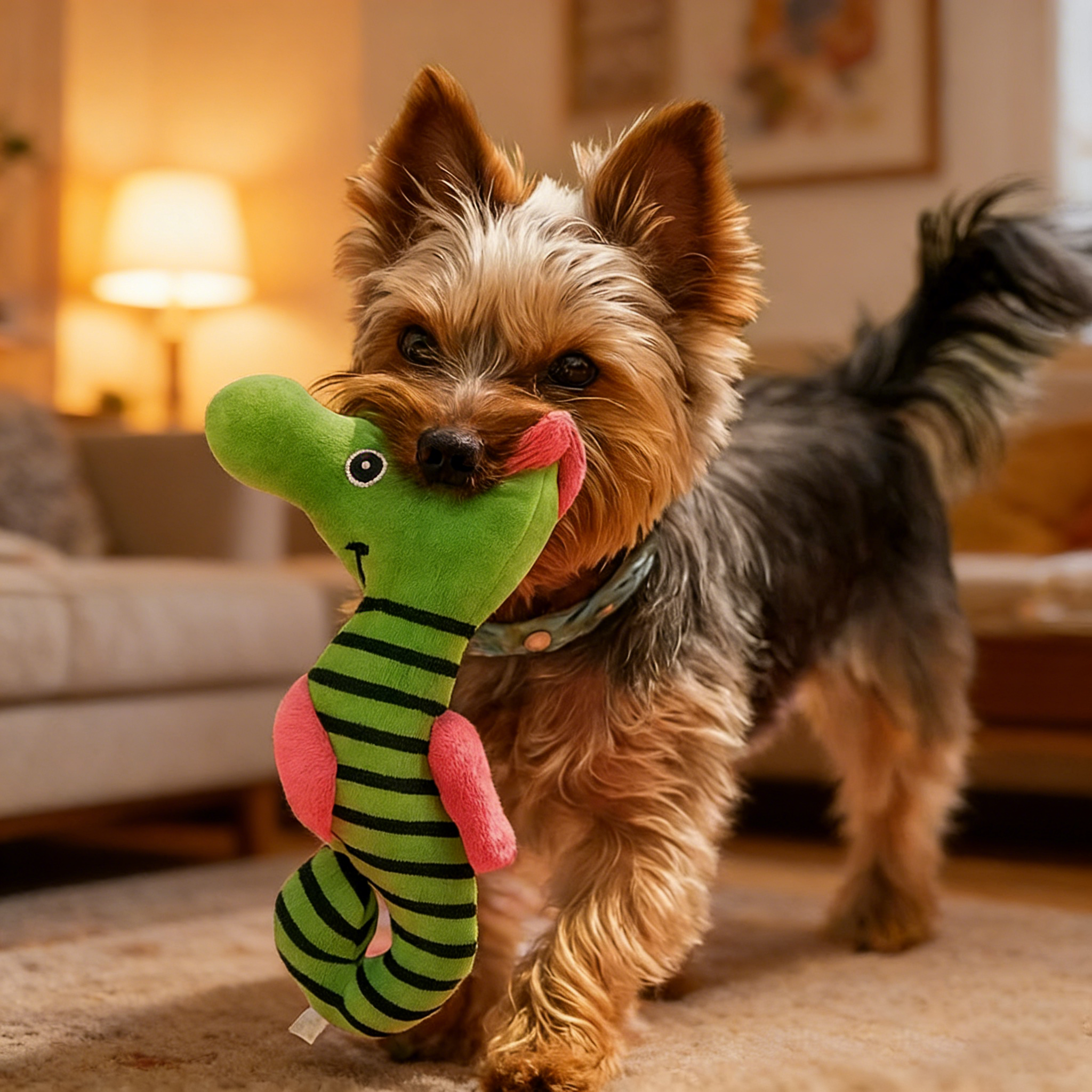 Squeaky Seahorse Toy for Cats & Dogs_CWMM13300