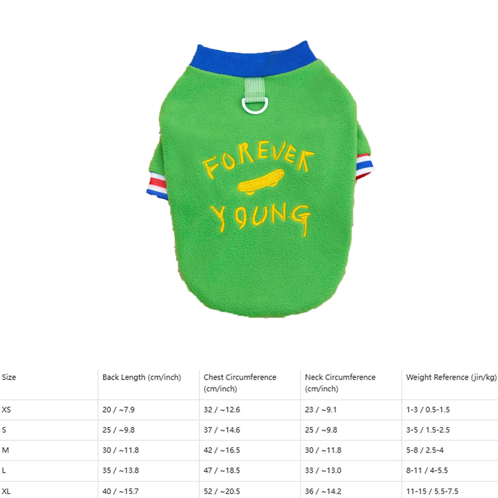 Warm Fleece Dog Hoodie for Small Dogs_CWMM12198