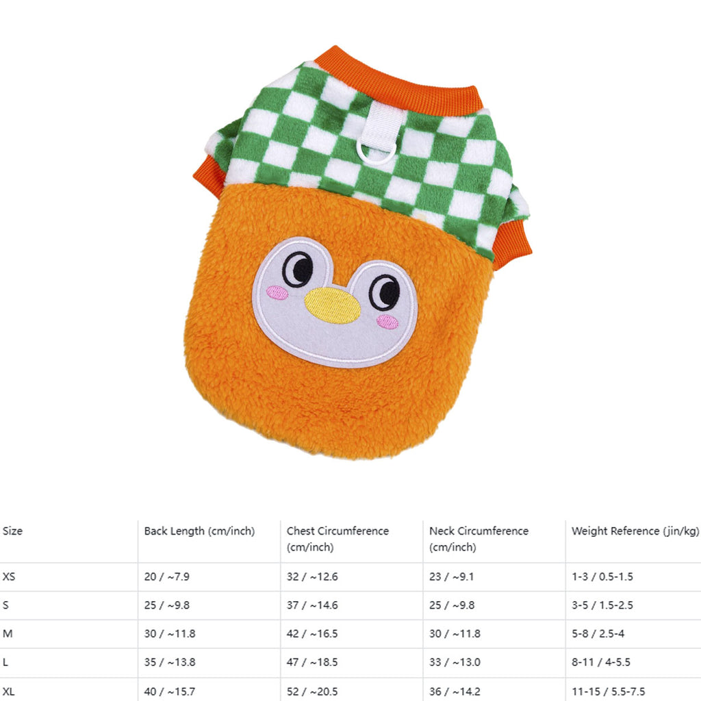 Pet Winter Fleece Hoodie for Small Dogs_CWMM12231