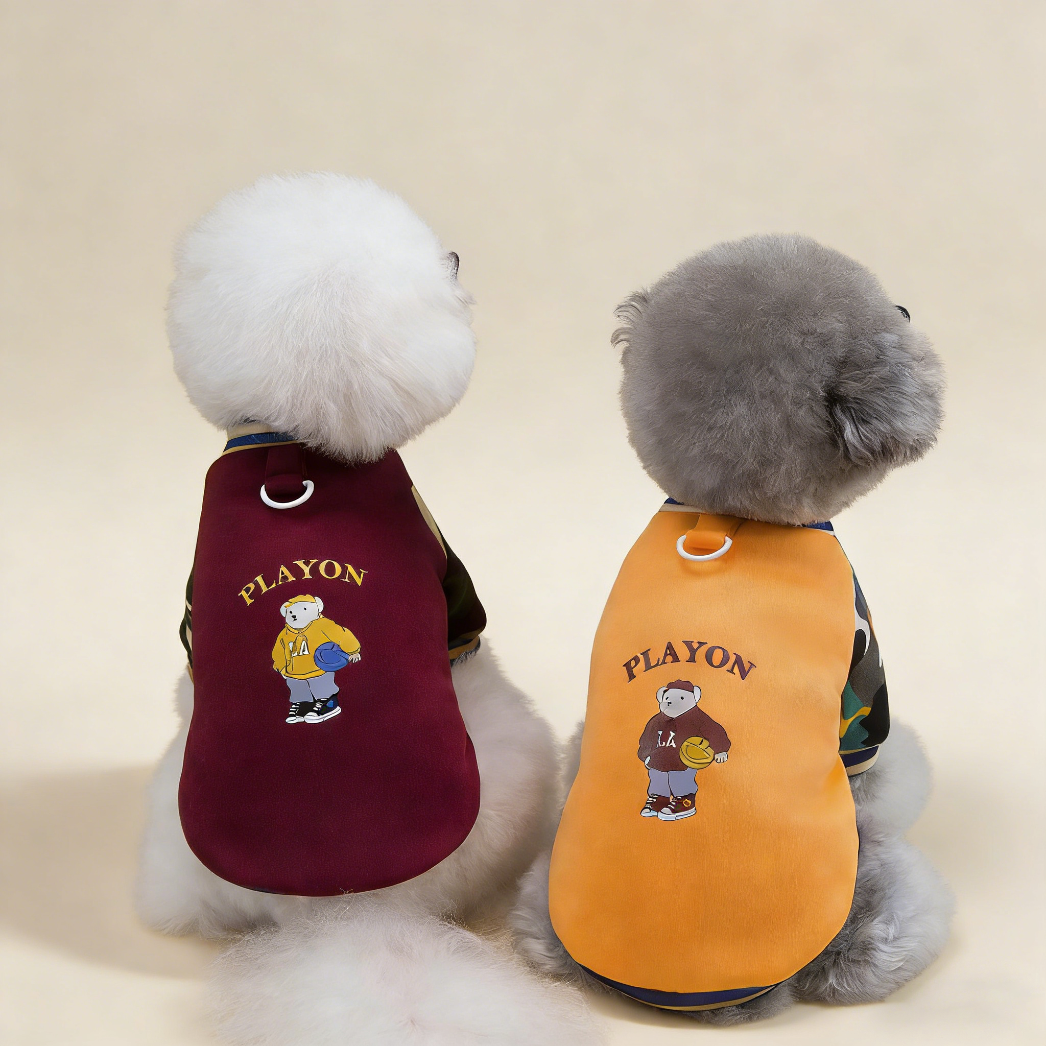 Winter Dog Hoodie Small Dogs Plush Sweater_CWMM12275