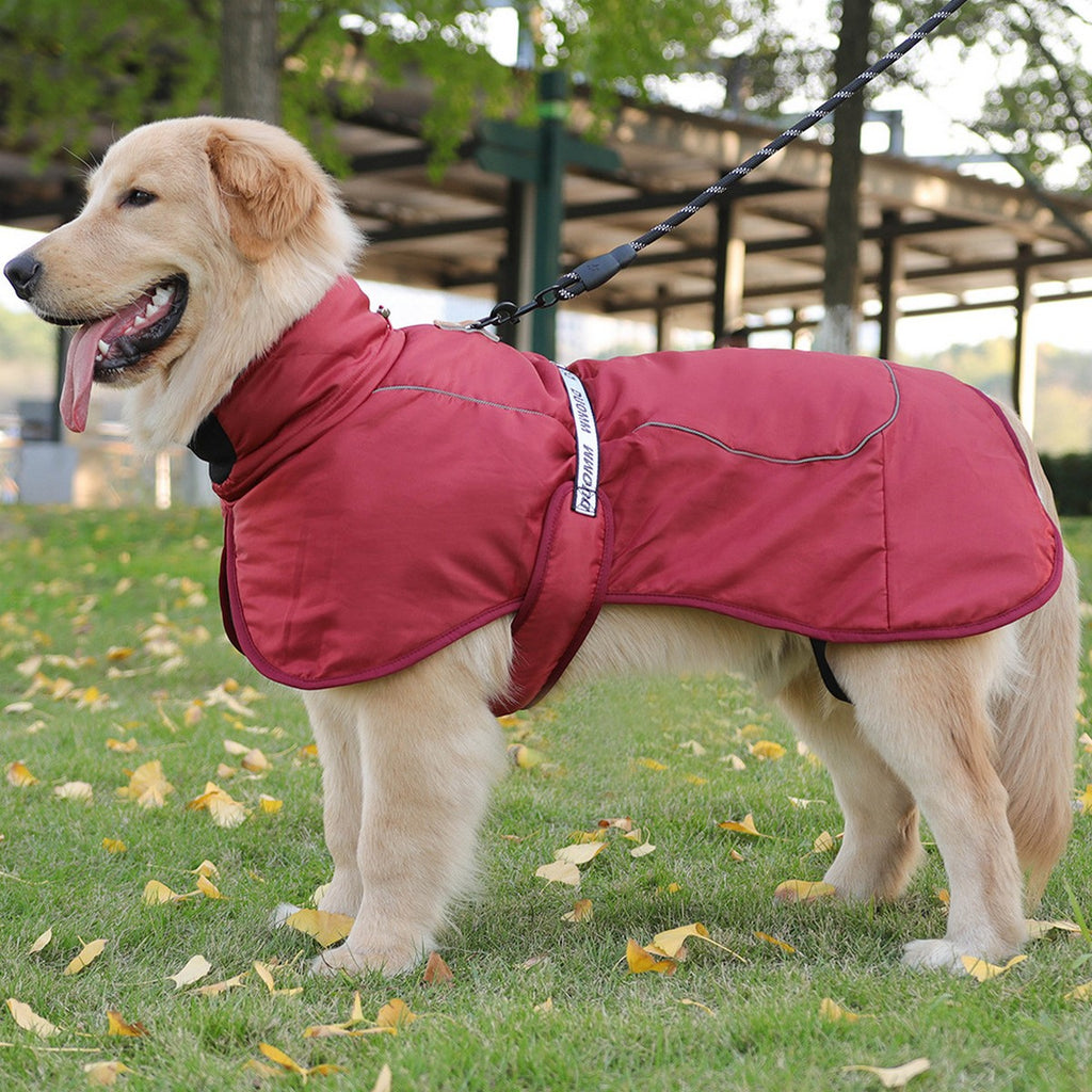 Autumn Warm Dog Cloak for Large Dogs_CWMM12406