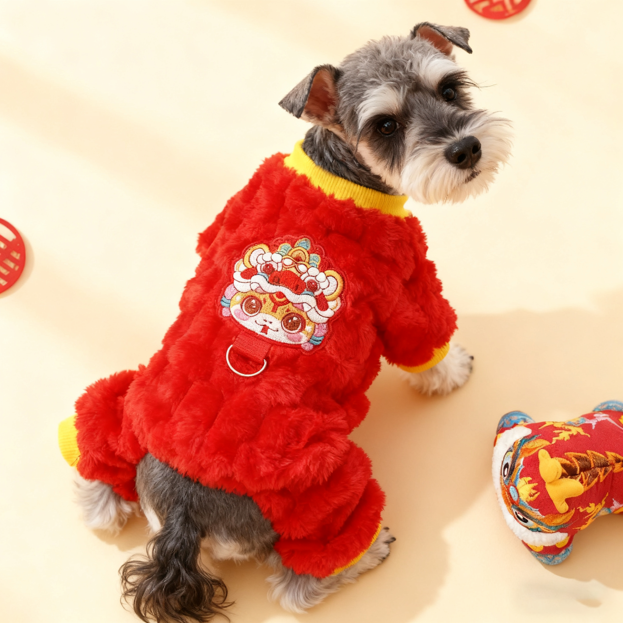 Thick 4-Leg Dog & Cat Clothes_CWMM11076