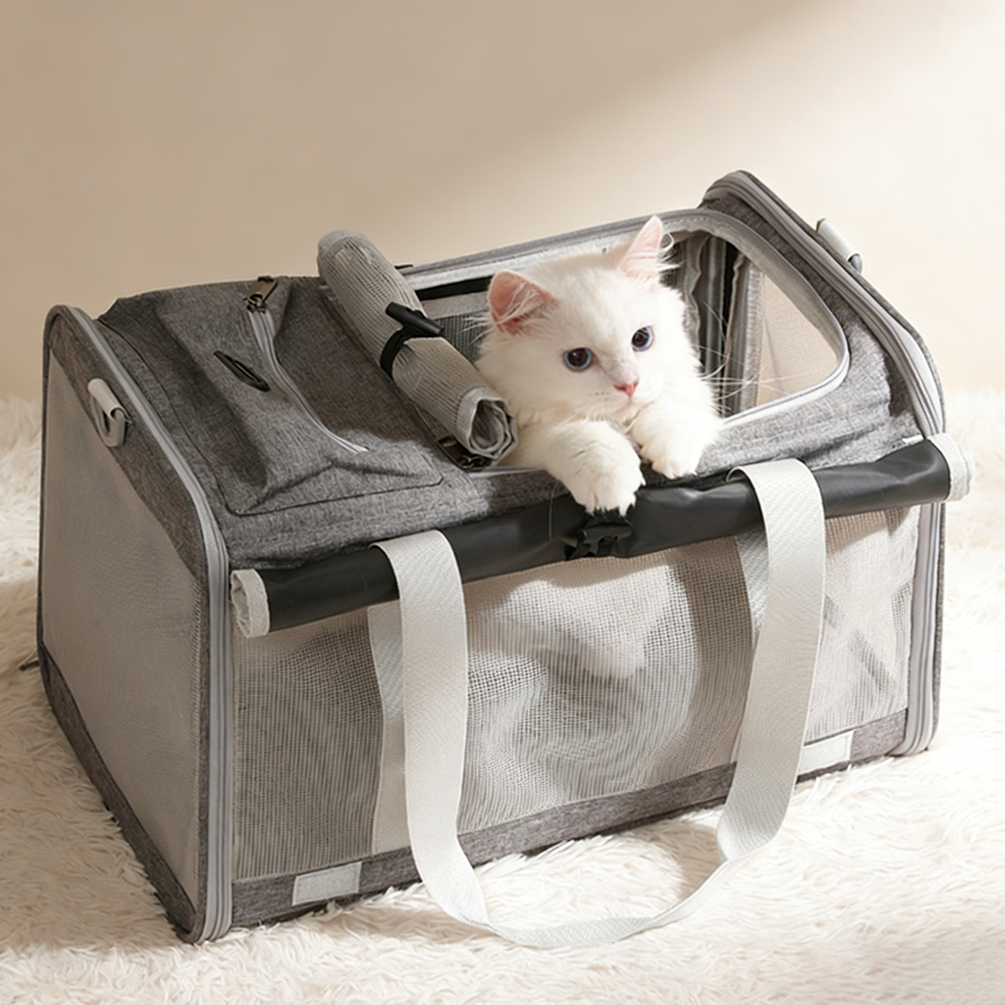 Expandable Pet Carrier Bag for Trave_CWMM12935