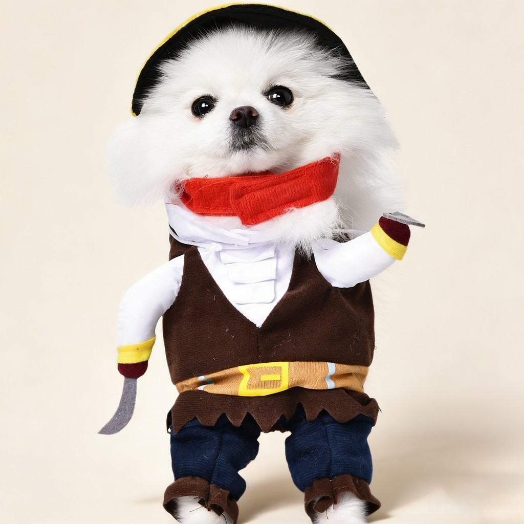 Small Dog Cat Cosplay Pirate Costume_CWMM12815