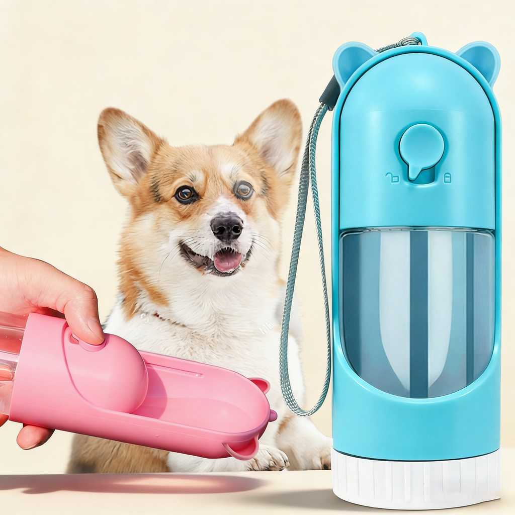 Pet Travel Water Bottle for Dogs Cats_CWMM12692