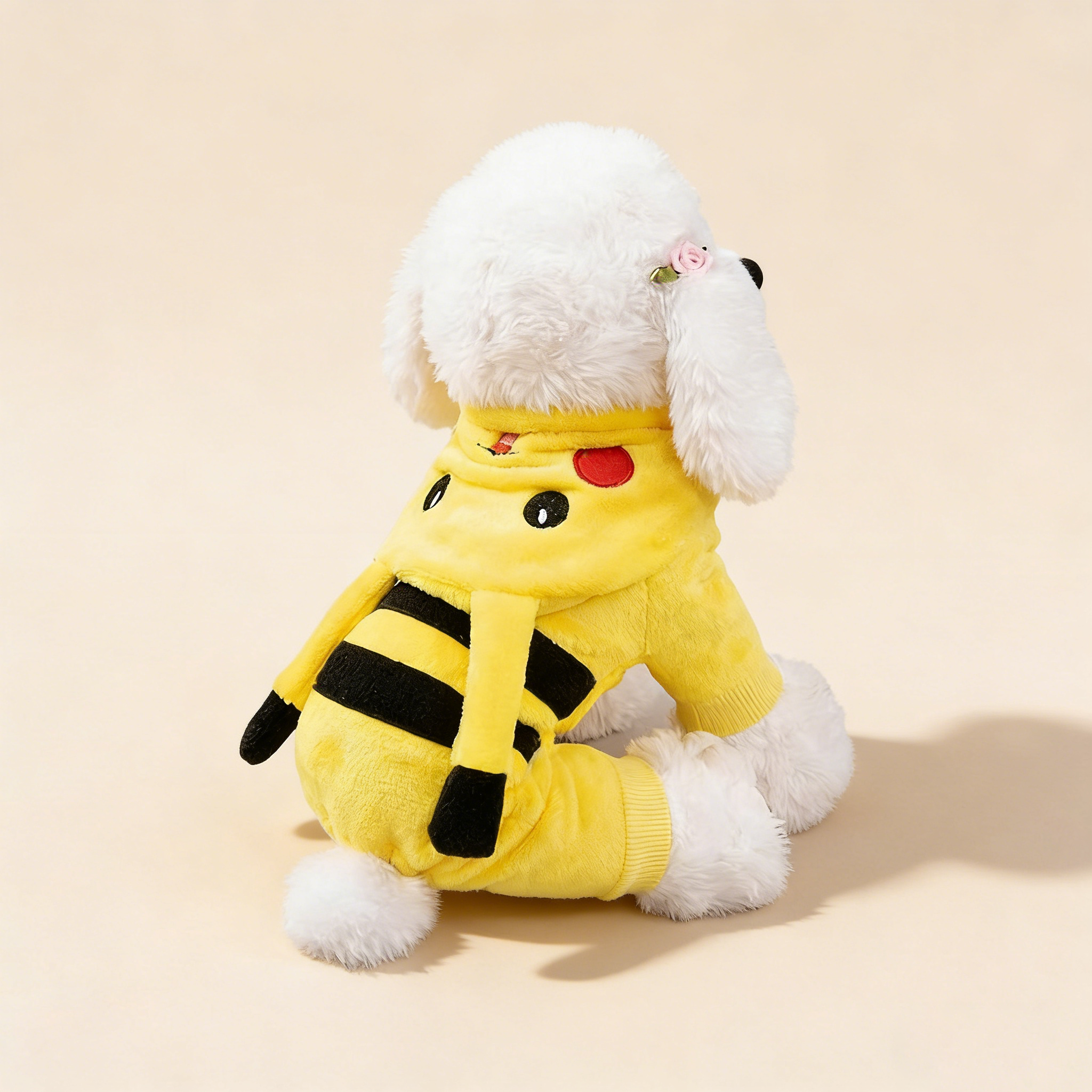 Pet Cartoon Costume Four Leg Winter Outfit_CWMM12787