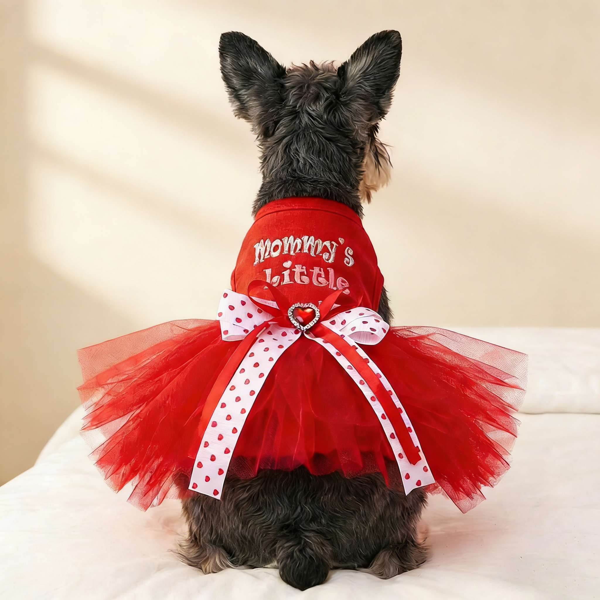 Cute Pet Sweet Princess Tulle Dress_CWMM13088