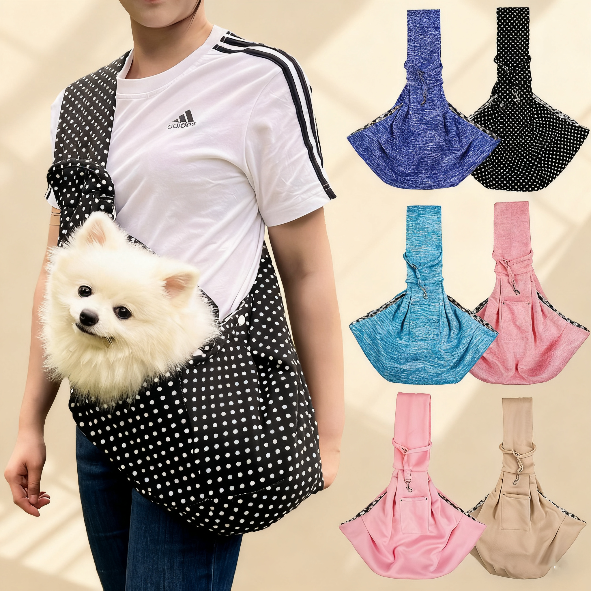 Pet Shoulder Bag for Cats & Small Dogs_CWMM11178