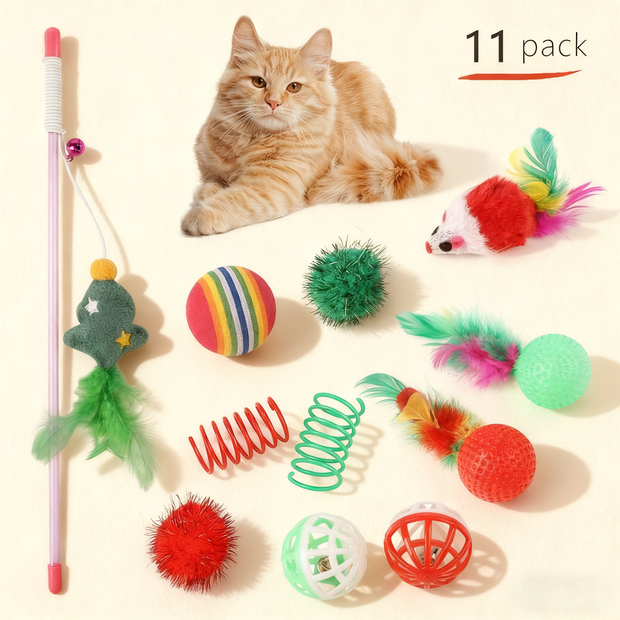 Xmas Pet S-Tunnel Play Set – Interactive Fun_CWMM11425