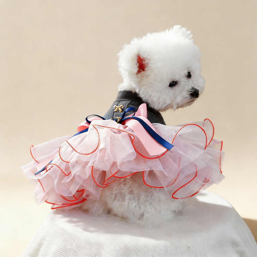 Dog Cat Cute Petty Princess Skirt_CWMM13015