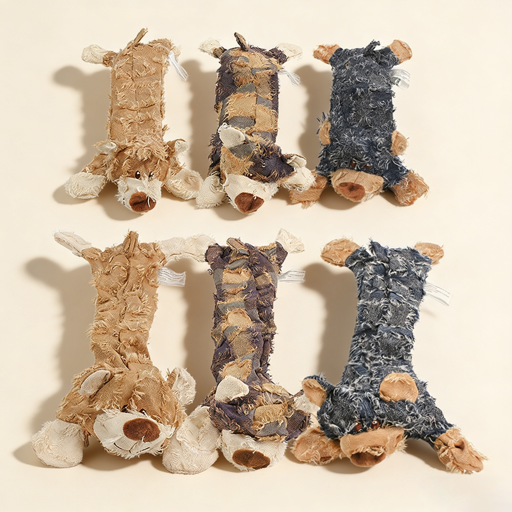 Beggar Bear Plush Teether Toy_CWMM13305