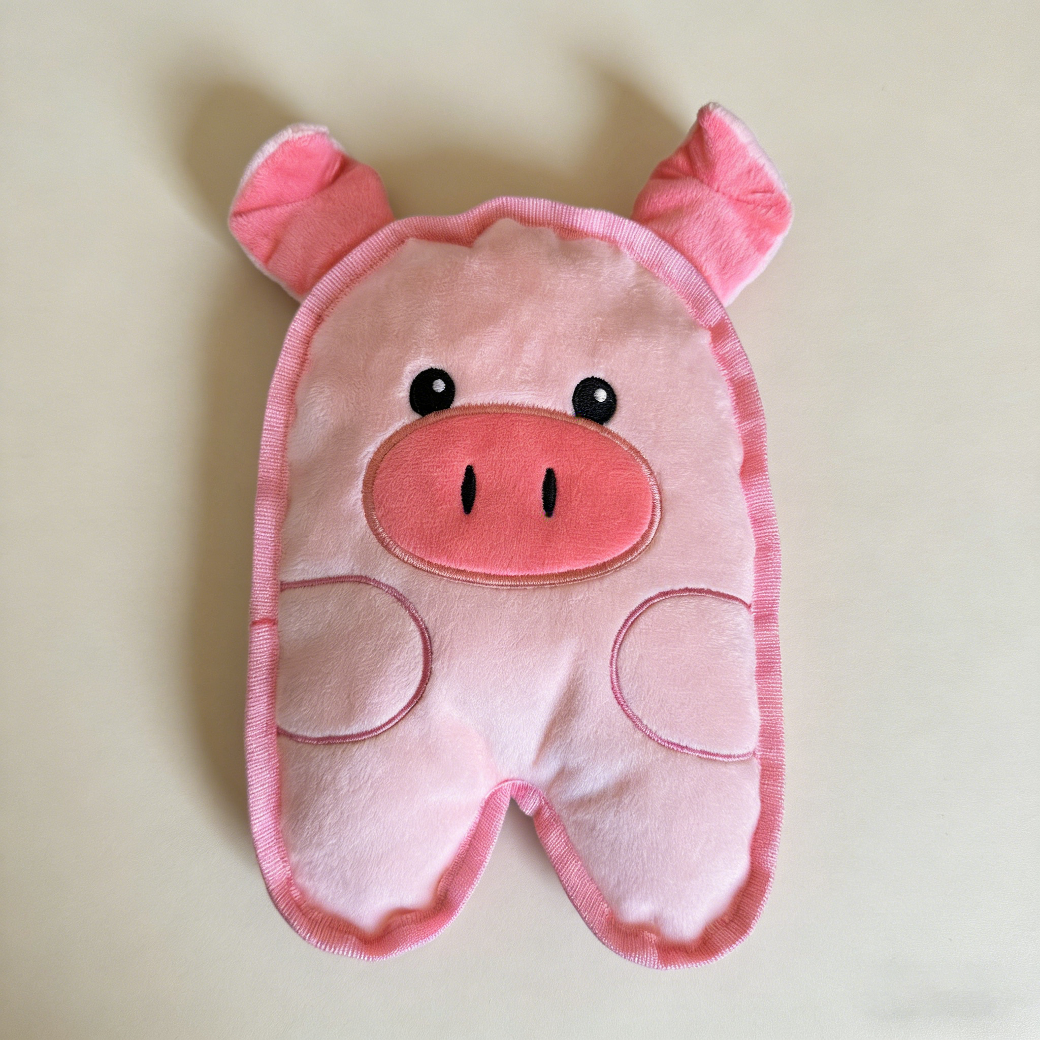 Soft Durable Pink Pig Dog Toy_CWMM13356