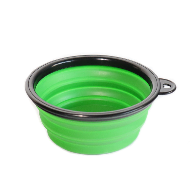 Travel Pet Bowl Collapsible Silicone Dog Feeder_CWMM6527