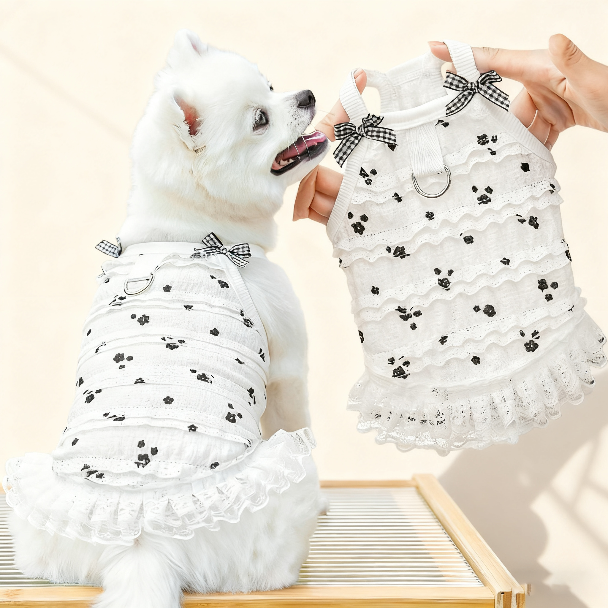Layered Lace Pet Vest for Cats & Small Dogs_CWMM11058