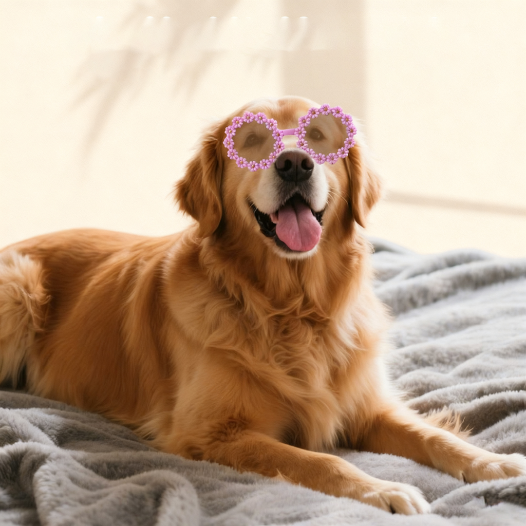 Pet Christmas Glasses – Funny Dog Cat Eyewear_CWMM11278