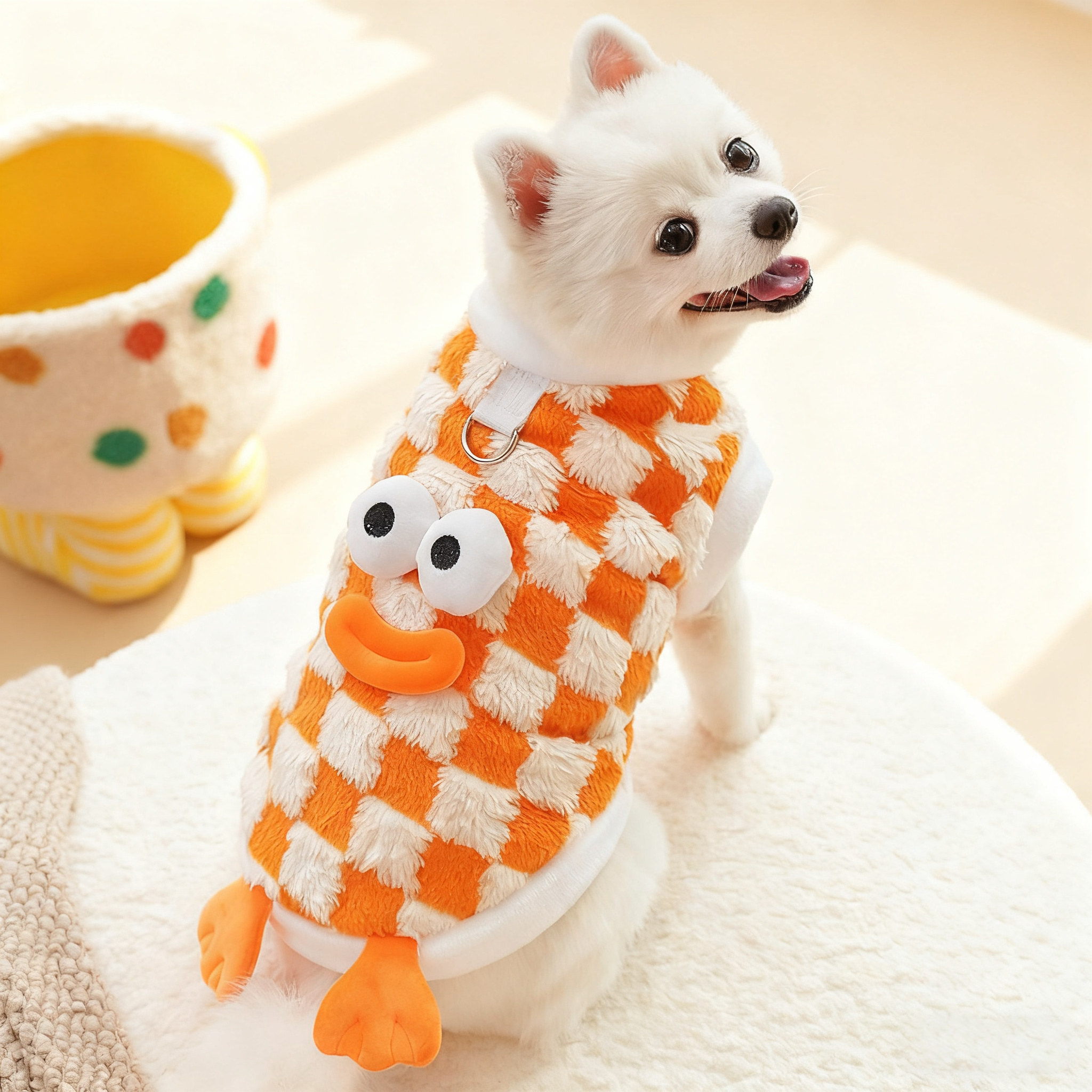 Funny Cartoon Pet Hoodie – Cute Dog & Cat Outfit_CWMM11070