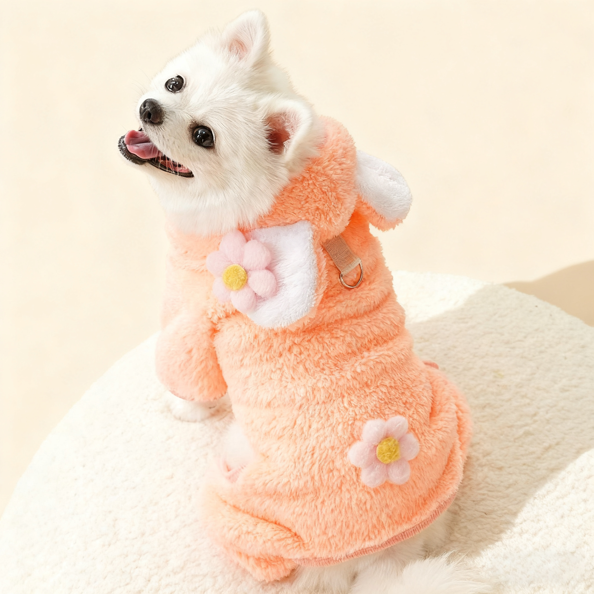 Warm Panda Pet Outfit – Cute Fleece Jumpsuit_CWMM11168