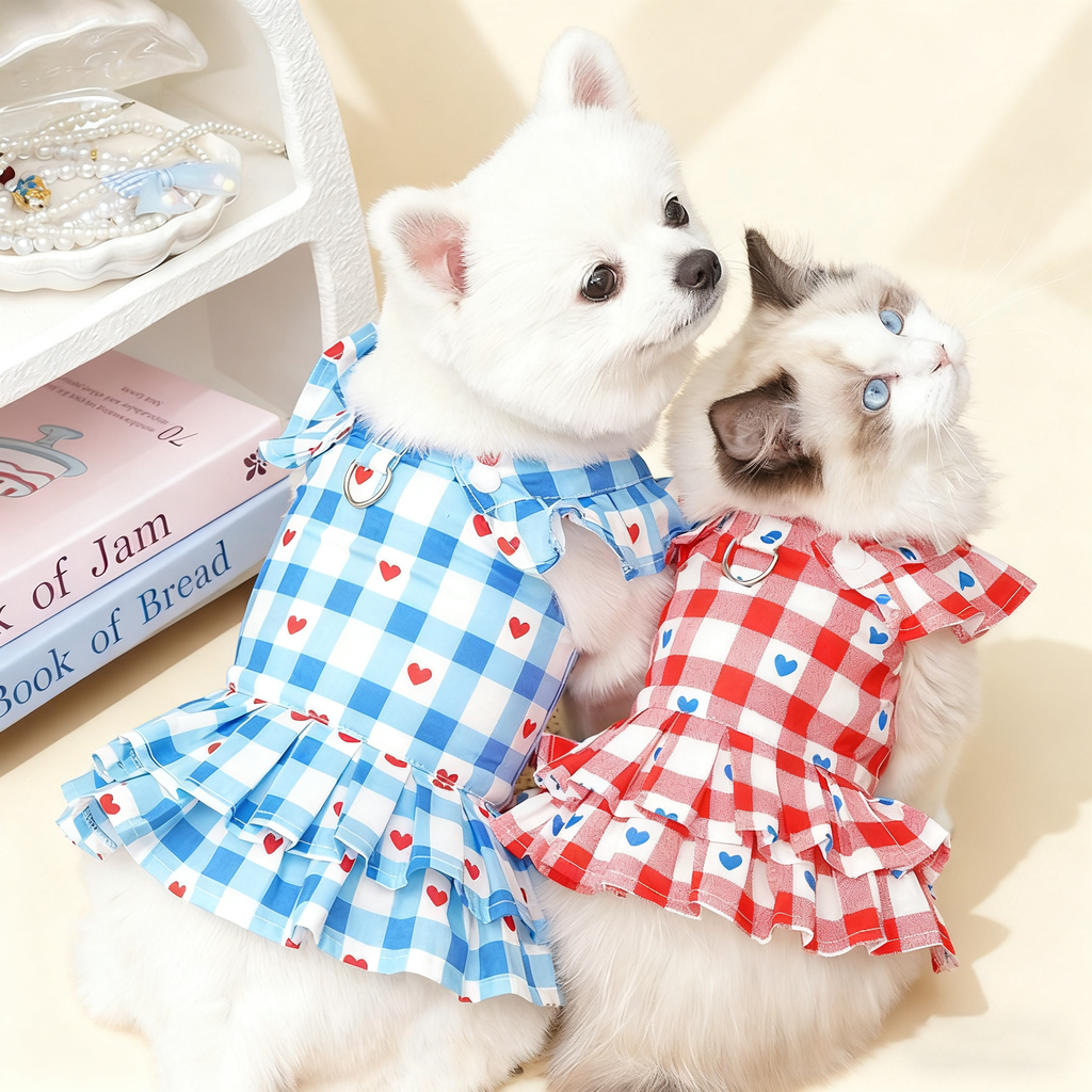 Pet Harness Dress – Cute Princess Outfit_CWMM11295