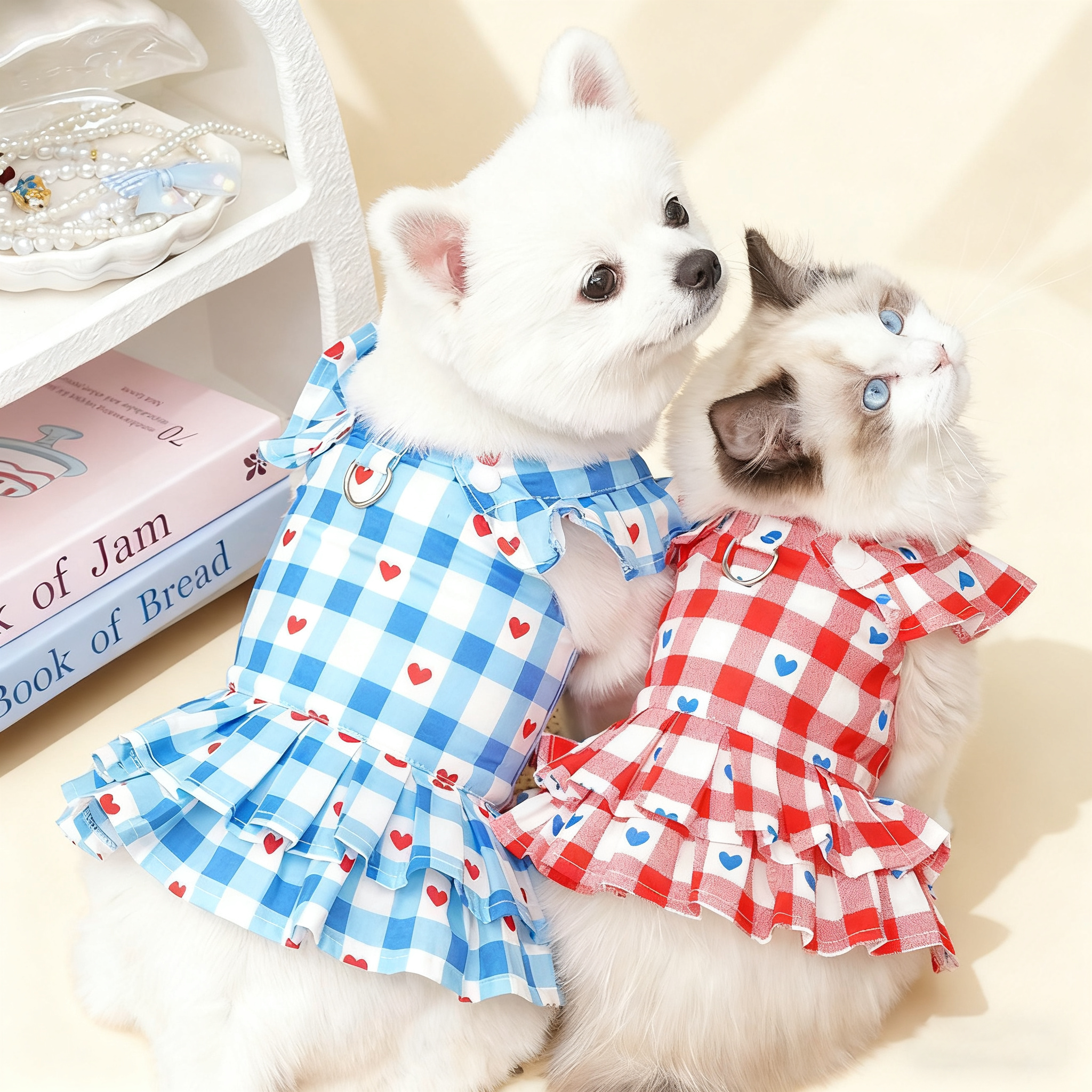 Pet Harness Dress – Cute Princess Outfit_CWMM11295